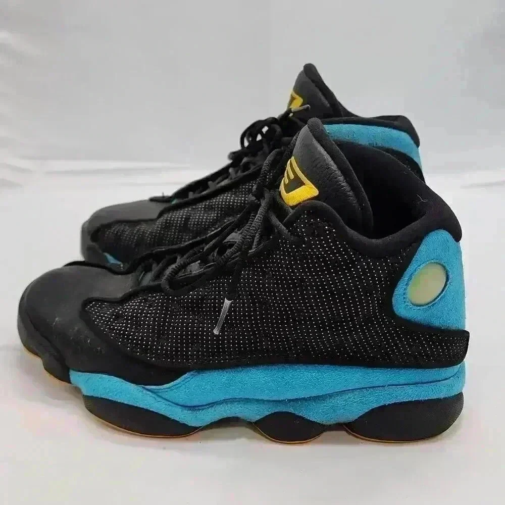 Nike Air Jordan Men's XII CP3 Chris Paul Basketball Shoes Black Blue Size 7.5 - Picture 4 of 10